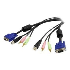 StarTech.com 4-in-1 USB, VGA, Audio, and USBVGA4N1A6