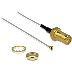 DeLOCK Antenna cable RP-SMA (F) to I-PEX (M) 20 cm 88815