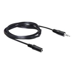 DeLOCK Audio extension cable stereo mini jack (F) 84002