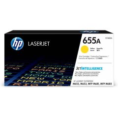 HP 655A Yellow original LaserJet toner cartridge CF452A