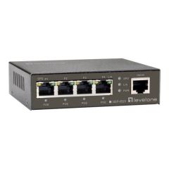 LevelOne GEP-0523 Switch 4 x 101001000 (PoE+) + GEP-0523