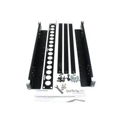 StarTech.com 1U Fixed 19 Adjustable Depth UNIRAILS1U