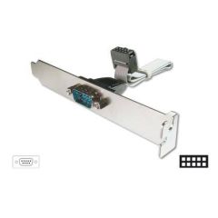 ASSMANN Serial panel DB-9 (M) to 10 PIN AK-610300-003-E