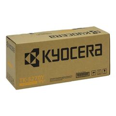 Kyocera TK 5270Y Yellow original toner kit for 1T02TVANL0