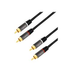 LogiLink Audio cable RCA x 2 (M) to RCA x 2 (M) CA1203