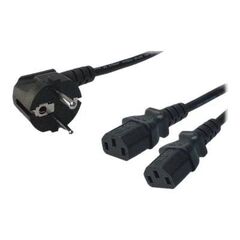 LogiLink Power cable IEC 60320 C13 to CEE 77 (M) AC CP101