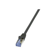 LogiLink PrimeLine Patch cable RJ-45 (M) 30m CAT7 Black