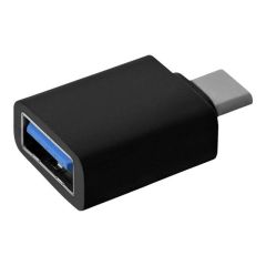 V7 Black USB Adapter USB-C Male to USB 3.1 Female