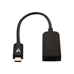 V7 External video adapter USB-C to HDMI black
