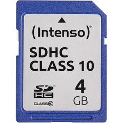 Intenso Class 10 Flash memory card 4 GB Class 10 3411450