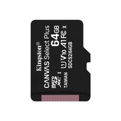 Kingston Canvas Select Plus Flash memory card  64GB A1  SDCS264GBSP