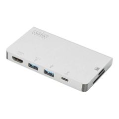 DIGITUS USB Type-C Multiport Travel Dock, 6 Port  DA-70867