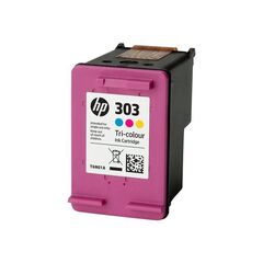 HP 303 4 ml dye-based tricolour original ink T6N01AEUUS