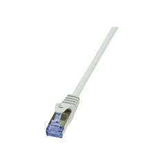 LogiLink PrimeLine Patch cable RJ-45 (M) 2m grey