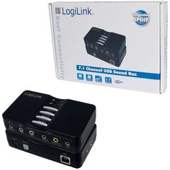 LogiLink USB Sound Box Dolby 7.1 Sound card 48 kHz UA0099