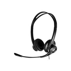 V7 Essentials Headset on-ear wired USB black HU311-2EP