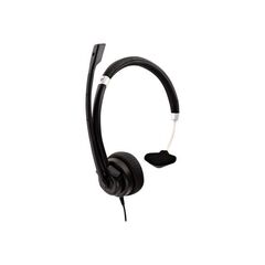 V7 HU411 Headset on-ear wired USB black HU411