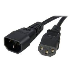 StarTech.com 1m Power Cord IEC 60320 C13 to IEC 60320 C14