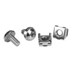 StarTech.com M6 Rack Screws and M6 Cage Nuts  (pack of 20)