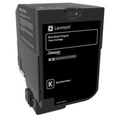 Lexmark Black original toner cartridge LCCP, LRP 74C20K0