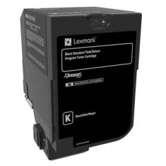 Lexmark Black original toner cartridge LCCP, LRP 74C2SK0