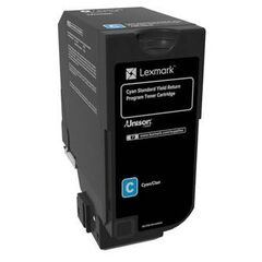 Lexmark Cyan original toner cartridge LCCP, LRP 74C2SC0