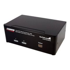 StarTech.com 2 Port KVM Switch DVI and VGA w SV231DDVDUA