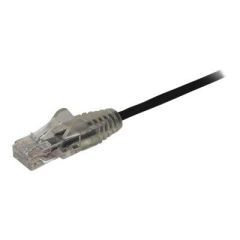 StarTech.com 2m CAT6 Cable Slim black N6PAT200CMBKS