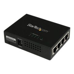 StarTech.com 4-port Gigabit Midspan PoE+ POEINJ4G