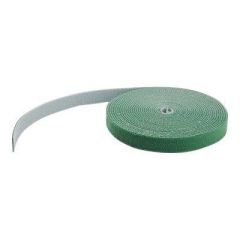 StarTech 15.24m Hook and Loop Roll Green  Cable Management