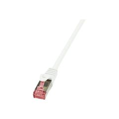 LogiLink PrimeLine Patch cable CAT 6 2 m RJ-45 (M) to RJ-45 White CQ2051S