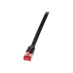 LogiLink SlimLine Patch cable CAT 6a 2 m RJ-45 (M) to RJ-45 Black CF2053S