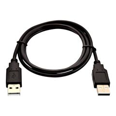 V7 USB cable USB (M) to USB (M) USB 2.0 2 V7USB2AA-02M-1E