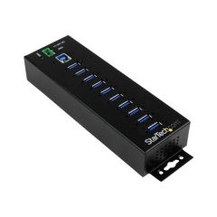 StarTech.com 10-Port Industrial USB 3.0 Hub HB30A10AME