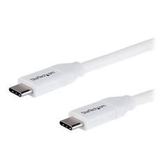 StarTech.com USB-C to USB-C Cable 2m  White  USB2C5C2MW