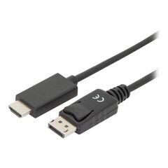 ASSMANN cable DisplayPort (M) locking to HDMI (M) 3m