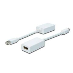 ASSMANN Mini DisplayPort (M) to HDMI (F) 15cm white