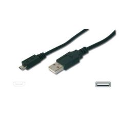 ASSMANN USB cable Micro-USB Type B (M) 3m AK-300110-030-S