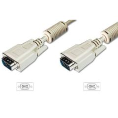 ASSMANN VGA cable HD-15 (VGA) (M)  10m AK-310103-100-E
