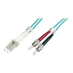 DIGITUS Patch cable LC multi-mode (M) to ST 5m aqua DK-2531-053