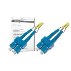 DIGITUS Patch cable SC single-mode (M) to SC 2m yellow