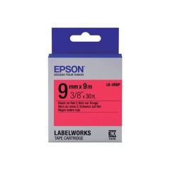 Epson LabelWorks LK-3RBP Black on red Roll C53S653001