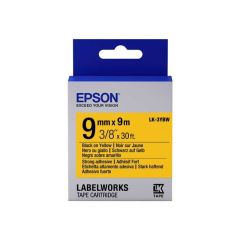 Epson LabelWorks LK-3YBW Strong adhesive black C53S653005