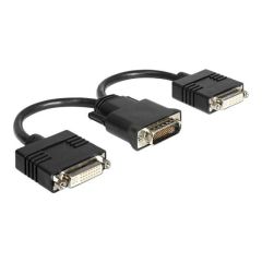 DeLOCK DVI adapter DVI-I (F) to DMS-59 (M) 20 cm 65281