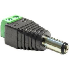 DeLOCK Power adapter 2 pin terminal block (M) to DC 65487