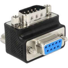 DeLOCK Serial adapter DB-9 (F) to DB-9 (M) 90° 65593