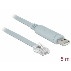 DeLOCK Serial cable USB (M) to RJ-45 (M) 5 m 63308