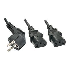 Lindy Power cable CEE 77 (P) to IEC 60320 C13 30048