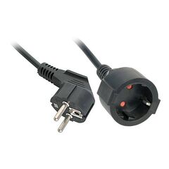 Lindy Schuko Power extension cable 5 m black 30245