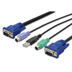DIGITUS Octopus Keyboard video mouse (KVM) cable DS-19233